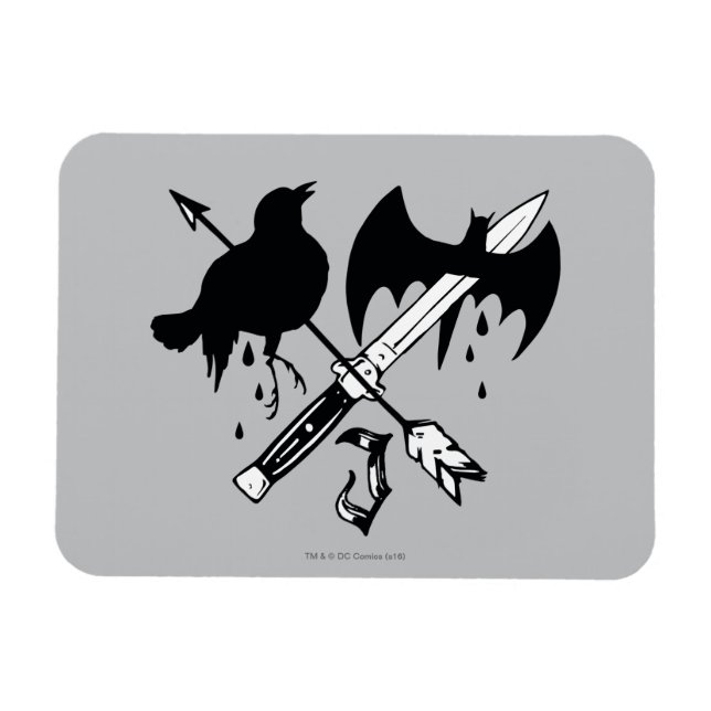 Suicide Squad | Symbol für Joker Magnet (Horizontal)