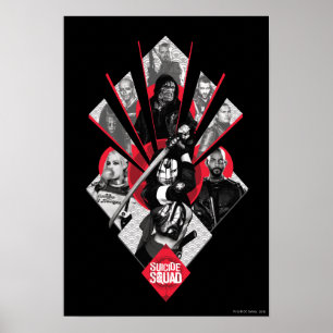 Suicide Squad   Task Force X Japanisch Grafik Poster