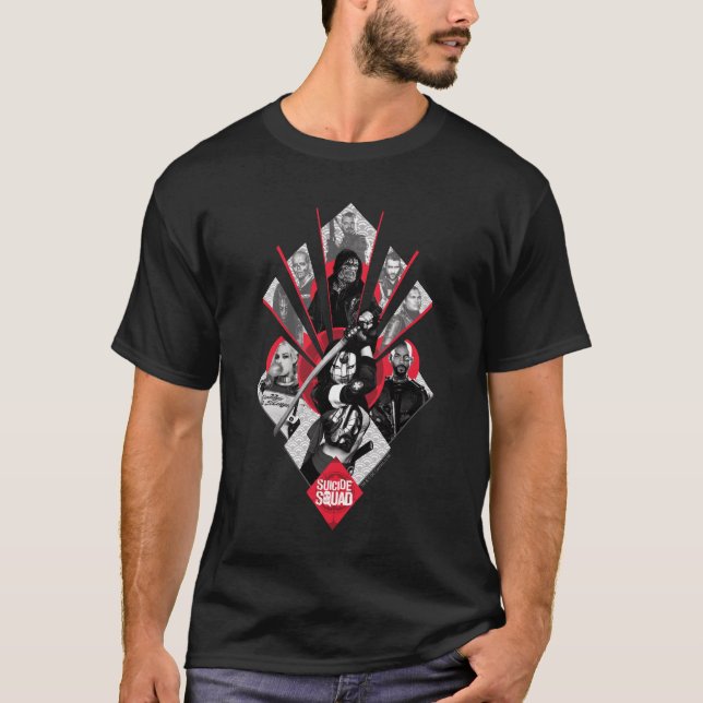 Suicide Squad | Task Force X Japanisch Grafik T-Shirt (Vorderseite)