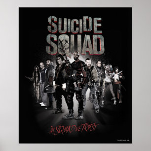 Suicide Squad Task Force X Lineup Poster