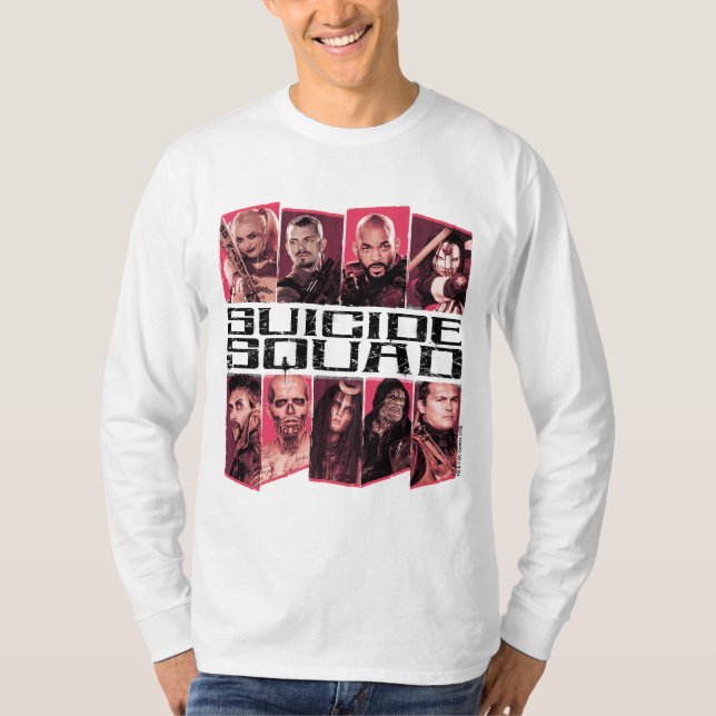 Suicide Squad | Taskforce X Group Emblem T-Shirt (Vorderseite)