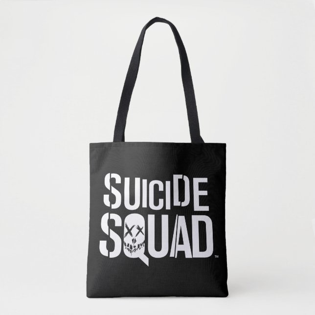 Suicide Squad White Logo (Vorderseite)