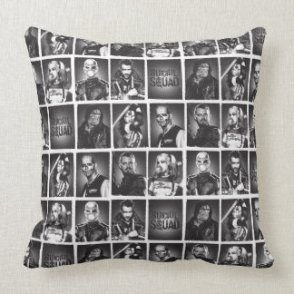 Suicide Squad | Yearbook Pattern Kissen