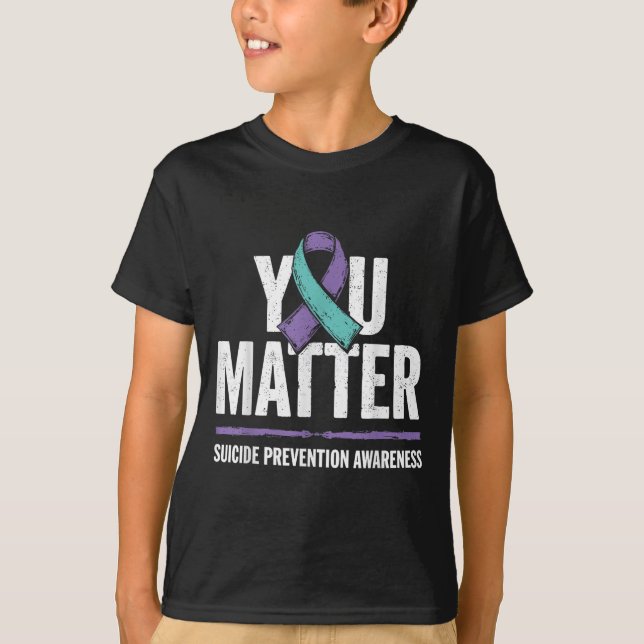 Suicides Prevention Shirts Suicide Awareness  (Vorderseite)