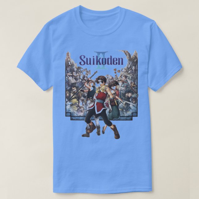 Suikoden 2 Titel T-Shirt (Design vorne)