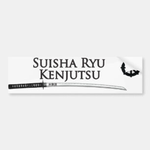 Suisha Ryu Kenjutsu Autoaufkleber