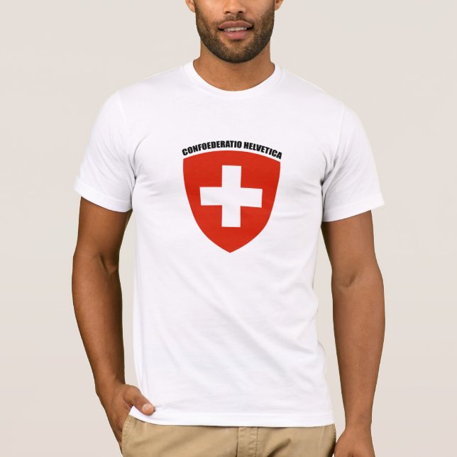 Suisse: Confoederatio Helvetica T-Shirt (Vorderseite)