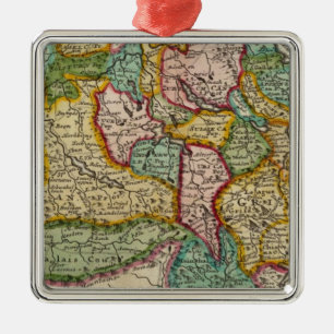 Suisse oder die Schweiz Silbernes Ornament
