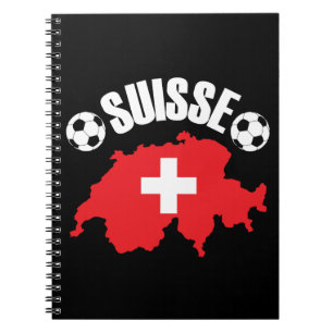 Suisse Switzerland Soccer Notizblock
