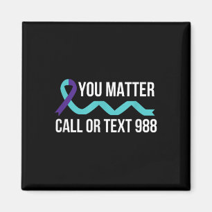 Suizid Awareness Prevention 988 Hotline Shirt - Y Magnet