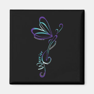 Suizid Depression Dragonfly Prävention Bewusstsein Magnet