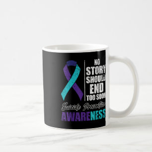 Suizid Depression Keine Story sollte die Präventio Kaffeetasse