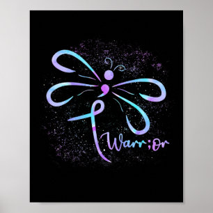 Suizid Prävention Awareness Draquelly Semicolon Poster