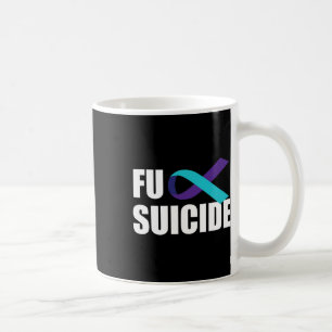 Suizid Suizid Bewusstsein Ribbon Suizid Prävention Kaffeetasse