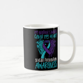 Suizidbewusstsein Flügel & Amp; Ribbon Suicide Kaffeetasse