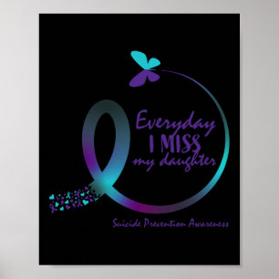 Suizidbewusstsein Geschenke Tochter Suizid Prävent Poster