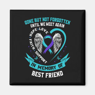 Suizidbewusstsein Shirt Beste Freundschaft, aber n Magnet