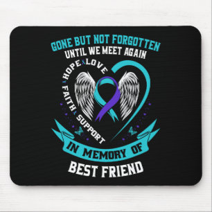 Suizidbewusstsein Shirt Beste Freundschaft, aber n Mousepad