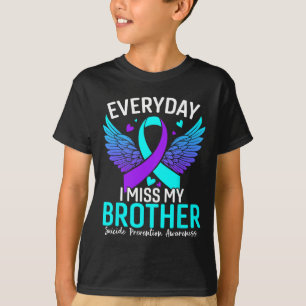 Suizidbewusstsein Shirt Bruder Suizidprävention
