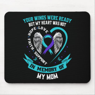Suizidbewusstsein Shirt Mama Son Daughter Preventi Mousepad