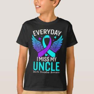 Suizidbewusstsein Shirt Onkel Suizidprävention