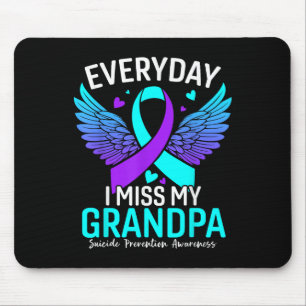 Suizidbewusstsein Shirt Opa Suizid Mousepad