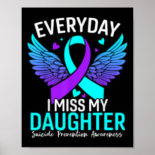 Suizidbewusstsein Shirt Tochter Suizid Poster