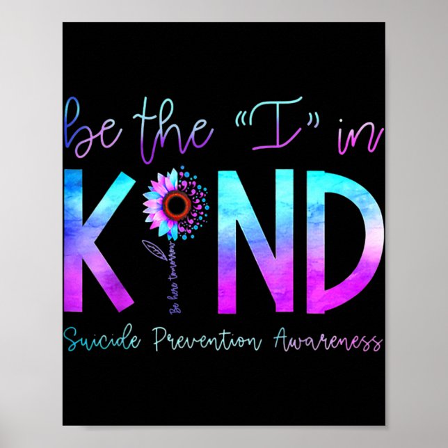 Suizidbewusstsein Suizidprävention Suizid Warri Poster (Vorne)