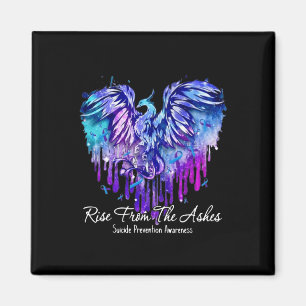 Suizidprävention Bewusstsein aus - Phoenix - Magnet