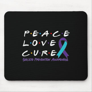 Suizidprävention Bewusstsein für Frieden Liebe Hei Mousepad