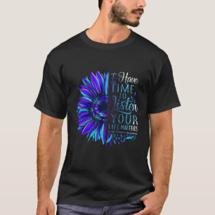 Suizidprävention Bewusstsein für Ihre Lebensproble T-Shirt