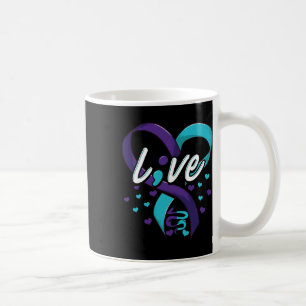 Suizidprävention Bewusstsein Live-Liebe Semicolon Kaffeetasse