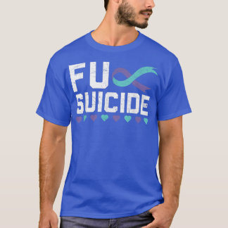 Suizidprävention Bewusstsein psychische Gesundheit T-Shirt