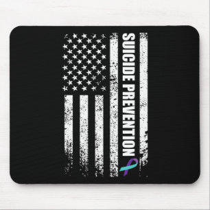 Suizidprävention Bewusstsein verhindern Suizid s l Mousepad