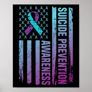 Suizidprävention Bewusstseinsbildung Suizid Us Poster