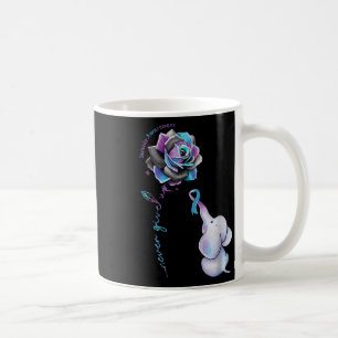 Suizidprävention Blume Elephant Ribbo Kaffeetasse