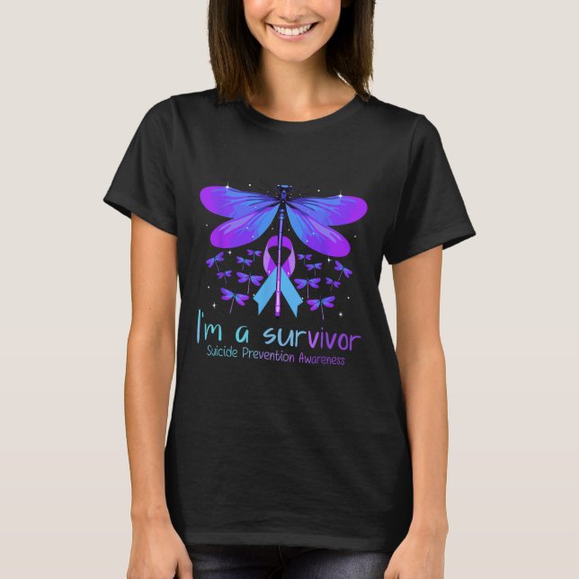 Suizidprävention Butterfly No Story Sh T-Shirt (Vorderseite)