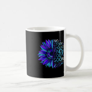 Suizidprävention Das Bewusstsein für keine Geschic Kaffeetasse