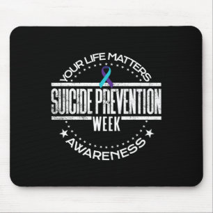 Suizidprävention Ihre Lebensprobleme Selbstmord Mousepad