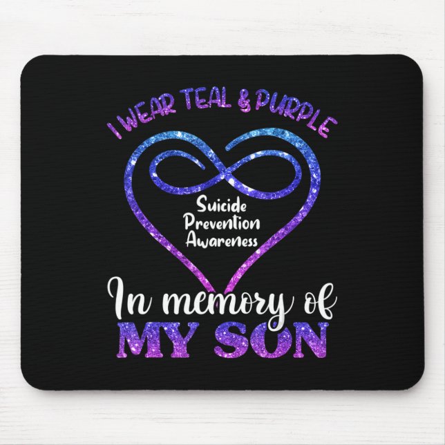Suizidprävention Mousepad (Vorne)