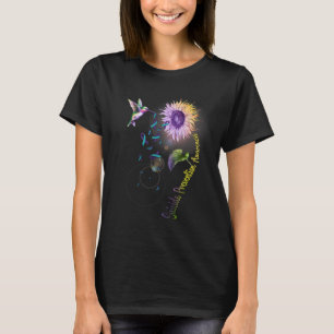 Suizidprävention Sonnenblumen Hummingbird T-Shirt