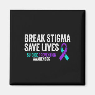Suizidprävention Unterstützung Break Stigma Suizid Magnet