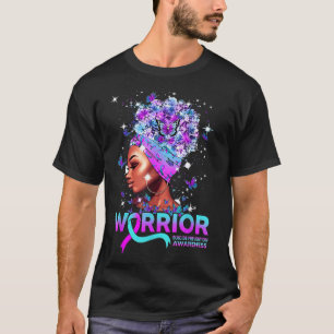 Suizidpräventions-Bewusstseins-Schmetterling Psych T-Shirt