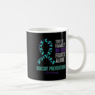 Suizidpräventions-Bewusstseins-Schmetterling Türki Kaffeetasse