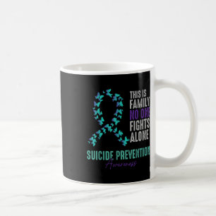 Suizidpräventions-Bewusstseins-Schmetterling Türki Kaffeetasse