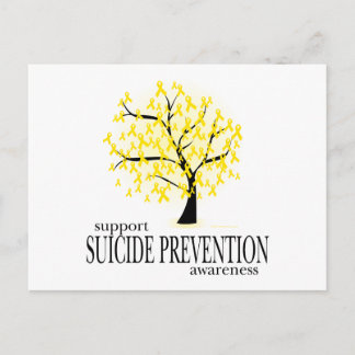 Suizidpräventionsbaum Postkarte