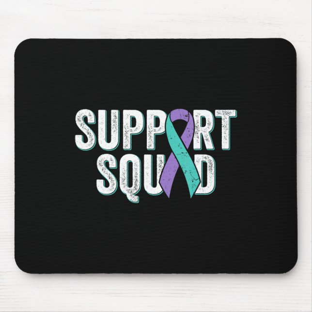 Suizidpräventionsunterstützungskommando - Aquamari Mousepad (Vorne)