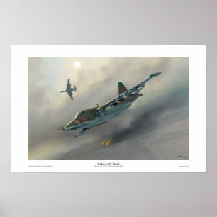 Sukhoi Su-25 'Grach Poster