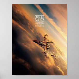 Sukhoi Su-27-Poster Poster