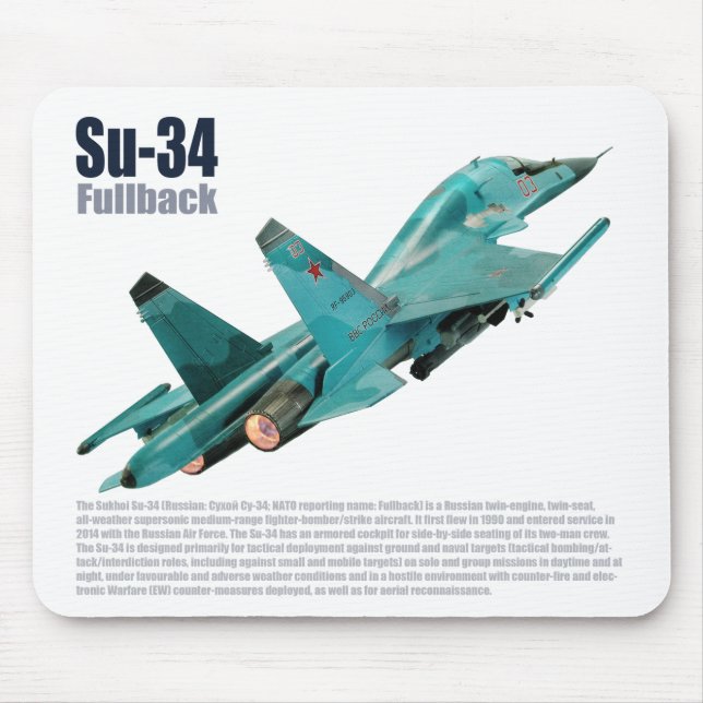 Sukhoi Su-34 Mousepad (Vorne)